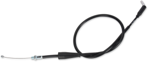 MOOSE RACING Black Vinyl Throttle Cable Black 