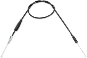 MOOSE RACING Black Vinyl Throttle Cable Black 