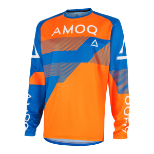 AMOQ Ascent Strive V2 Jersey Orange-Blue XS